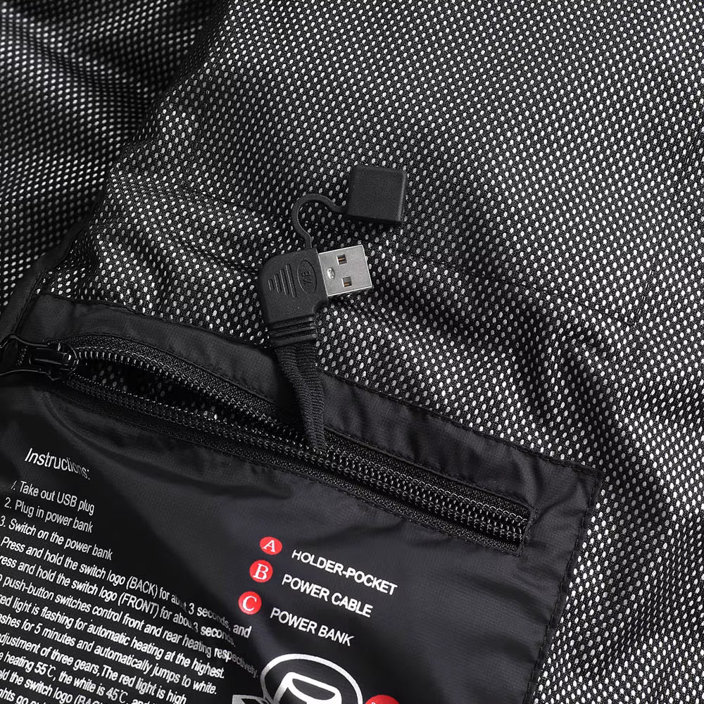 Women's Heated Jacket- USB Rechargeable and Waterproof