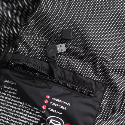 Women's Heated Jacket- USB Rechargeable and Waterproof